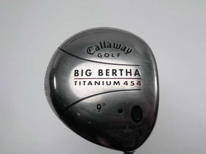 Callaway Big Bertha Titanium 454 Driver 9* RCH 65w Firm Graphite Mens RH