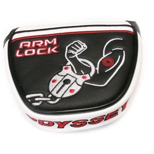 NEW Odyssey Stroke Lab Arm Lock Heel Shafted Mallet Golf Putter Headcover