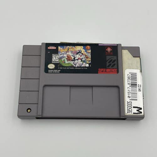 Whizz (Super Nintendo SNES) Authentic Cartridge - Tested!