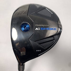 LEFTY Callaway Paradym Ai Smoke TD 5 Fairway 18* Kai'li 70X Black 70g XStiff LH