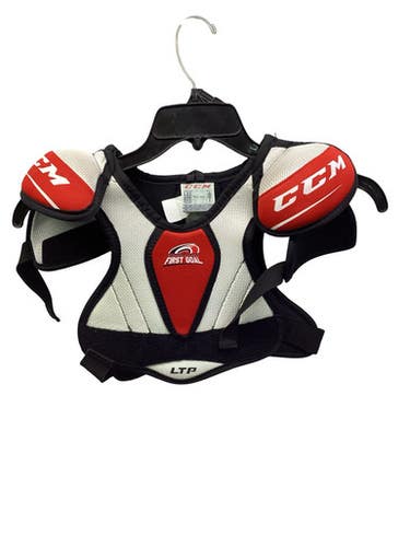 Used Ccm Hurricanes Ltp Shoulder Pads Junior Shoulder Pads Red Lg 11347-s000270520