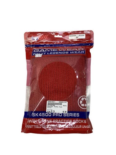 Used Gamewear Hockey Sock Red 20" 11347-s000270517