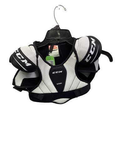 Used Ccm Ltp Shoulder Pads Junior Shoulder Pads White Md 11347-s000270519