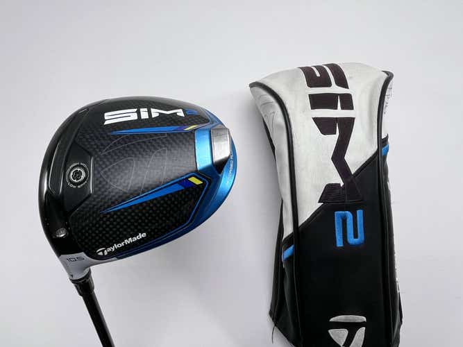 LEFTY TaylorMade SIM2 Driver 10.5* HZRDUS RDX Smoke 6.5 60g Extra Stiff LH HC