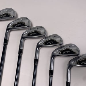 LEFTY Callaway Apex DCB 21 Iron Set 5-PW Recoil Dart F2 65g Senior LH -1''