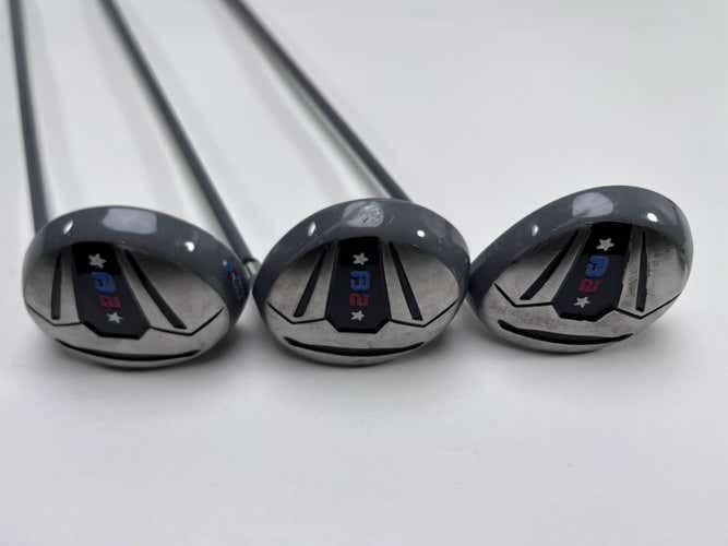 Patriot Golf B2 Wood Set 3 5 7 | 15* 18* 21* AccuFlex Pro LD Regular RH