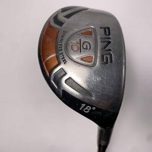 Ping G10 2 Hybrid 18* TFC 129 H Soft Regular Senior Graphite Mens RH