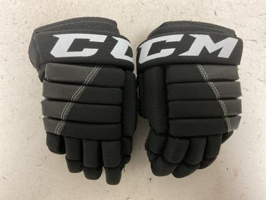 Used Ccm T4r Junior Gloves Black 11" 11855-s000204972