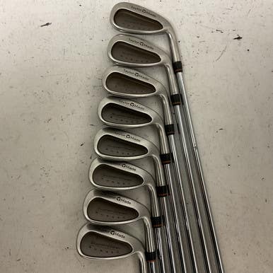 Used Taylormade Supersteel Burner Mens Iron Set Rh 3i-pw 11855-s000204958