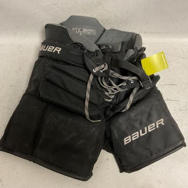 Used Bauer Elite Intermediate Goalie Pant Black Sm 11855-s000204892