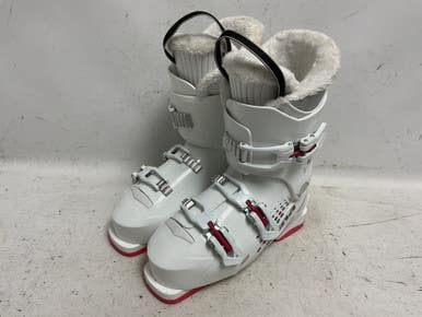Used Alpina Aj3 Girl Girls Dh Ski Boot White 255 Mp - M07.5 - W08.5 11855-s000204887
