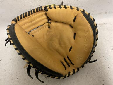 Used Mizuno Franchise Gxc 90b5 Baseball Catchers Rh Throw Black And Tan 33 1 2" 11855-s000204869