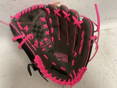 Used Franklin Fp Pro Series 22320-11 Fastpitch Glove Rh Throw Pink 11" 11855-s000204872