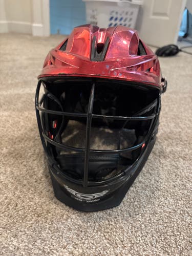 Chrome red Cascade XRS Helmet (Used)