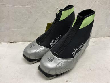 Used Alpina Eve 10t Womens Nnn Xc Ski Boots Grey M 08 W 08.5-09 11855-s000204840