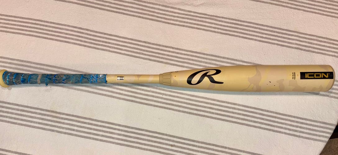 2025 Rawlings Icon Composite BBCOR Certified Bat (-3) 28 oz 32" (Used)