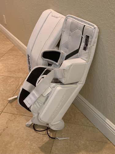 31" 2024 Bauer Supreme M5 Pro Goalie Leg Pads (Used)