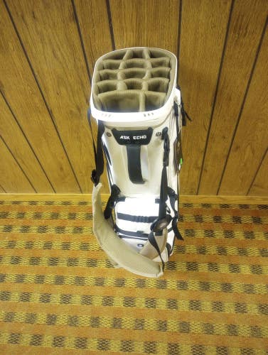 ASK ECHO St-Lock Mecha 14 Way Dividers Quiet Hybrid Stand Bag for Men & Women