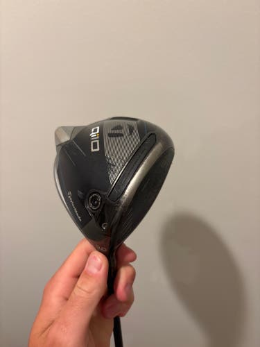 Men's 2024 TaylorMade Qi10 Right Handed Driver Stiff Flex 9 Loft Graphite Shaft (Used)