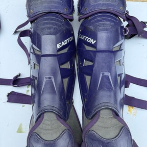 Purple Easton Elite x Catcher's Set (Used)
