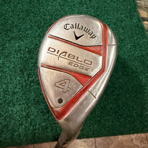Men's 2010 Callaway Diablo Edge Right Handed Hybrid Regular Flex 4H Graphite Shaft (Used)