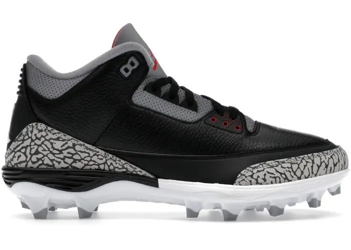 Size 10 - Jordan 3 Mid Retro TD Black Cement FZ8626-001