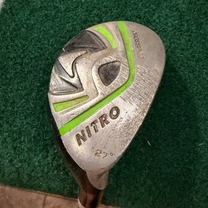 Junior Nitro Right Handed Hybrid Junior Loft 27 Graphite/Steel Shaft (Used)