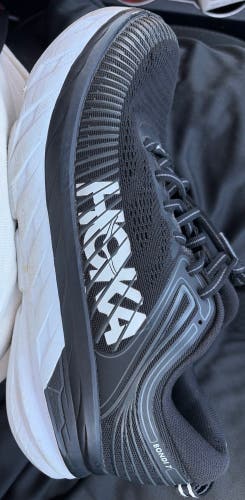 Black Men's Size M 9.5 (W 10.5) Adult Hoka Bondi 7 Shoes (Used)