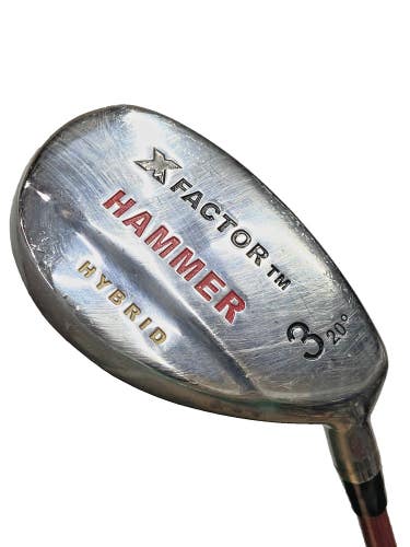 X Factor Hammer 3 Hybrid 20* RH Aerospeed Regular Graphite 42.5" New Jumbo Grip