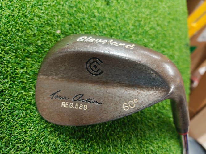 Cleveland Tour Action REG 588 Lob Wedge LW 60 Degree RAW