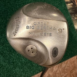 Men's Callaway Great Big Bertha Hawk Eye Right Handed Driver Regular Flex 9° Graphite (Used)