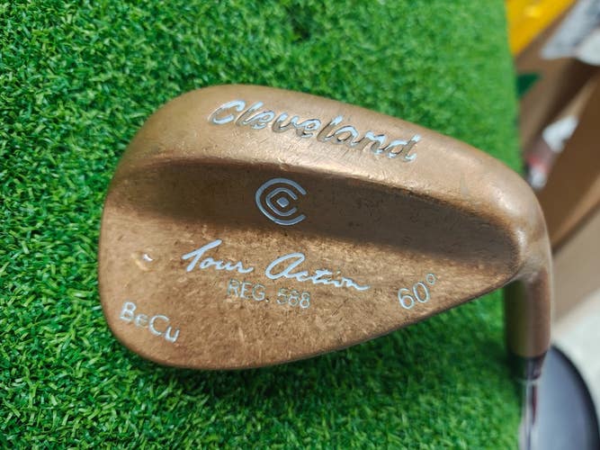 Cleveland Tour Action REG 588 Sand Lob LW 60 Degree Beryllium Copper BECU