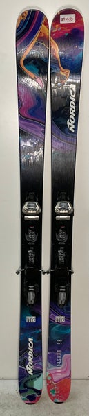2027 Nordica 180cm Unleashed 98 Demo Skis With Marker Griffon Bindings (Used)(27DS33)