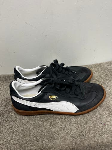 PUMA Super Liga OG Retro Men’s U.S. Sz 8 Sneakers 3560999-09 Black/White NWOT