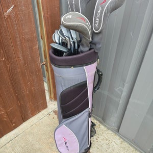 Acuity Voltage 12 Piece Ladies Graphite Complete Golf Set Cart Bag