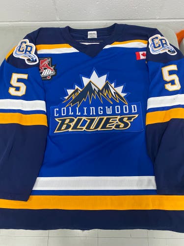 Collingwood Blues Jersey (OJHL JrA)