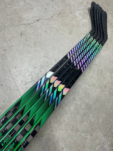 5 PACK 100 Flex P92 Senior Warrior Alpha LX2 Pro Left Hand Hockey Stick Pro Stock NHL (New)