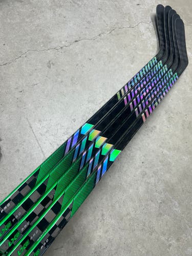 5 PACK 95 Flex P92 Senior Warrior Alpha LX2 Pro Left Hand Hockey Stick Pro Stock NHL (New)
