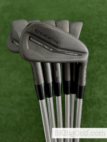 Cobra King Forged Tec X 23 Black Iron Set 5-P / KBS Tour Lite Regular