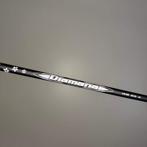Mitsubishi Diamana WB 63X Extra Stiff Driver Shaft Taylormade Tip 44.75 NEW