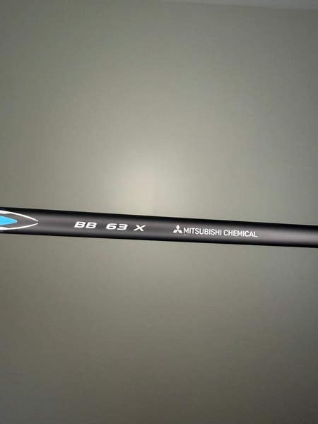 Mitsubishi Diamana BB 63X Extra Stiff Driver Shaft Taylormade Tip