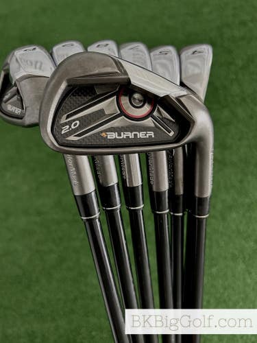 Taylormade Burner 2.0 Black Iron Set 4-P / Superfast 65 Regular Graphite