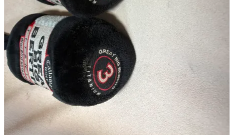 Callaway Great Big Bertha Warbird 3 wood Head Cover (Used)