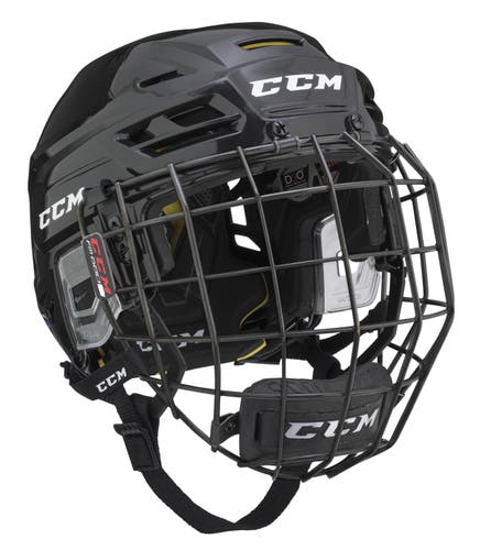 NEW CCM Tacks 310 Helmet Combo, Black, Medium