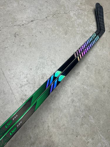 2 PACK 110 Flex Custom P92 Senior Warrior Alpha LX2 Pro Left Hand Hockey Stick Pro Stock NHL (New)