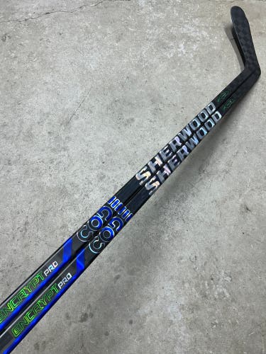 2 PACK - 55 Flex P92 Senior Sherwood Code Encrypt Pro Left Hand Hockey Stick Team Canada (New) PWHL