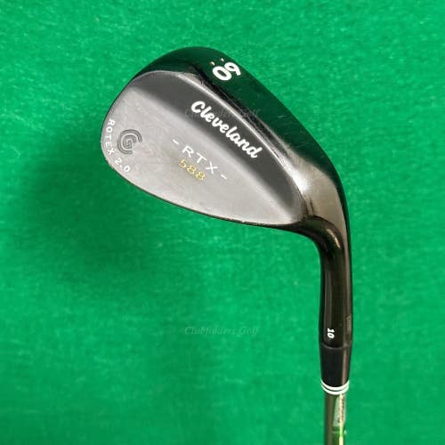 Cleveland RTX 588 Rotex 2.0 Black 60-10 60 Lob Wedge Dynamic Gold Wedge Flex