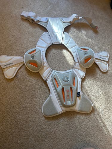 Small Youth Warrior Burn Shoulder Pads (New)