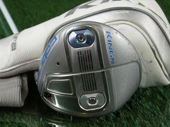 Cobra King F6 Driver Adjustable Loft 50Q4 Womens / Ladies 50Q4 Red Tie RH +Cover