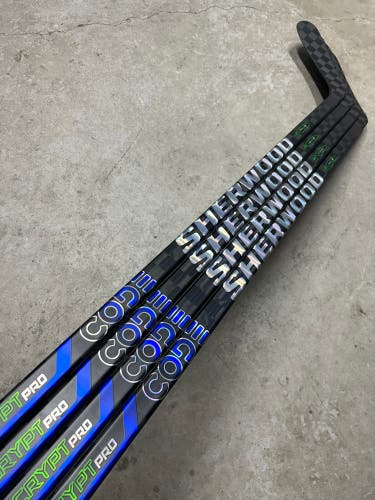 4 PACK - 55 Flex P92 Senior Sherwood Code Encrypt Pro Left Hand Hockey Stick Team Canada (New) PWHL